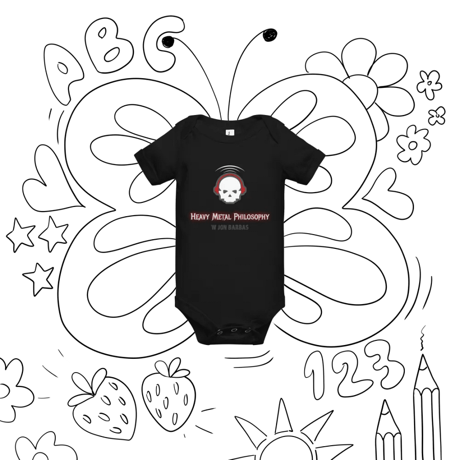 HMP Skull Logo Onsie product image (19)