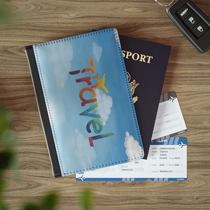 Passport cover - Travel the sky product image (1)