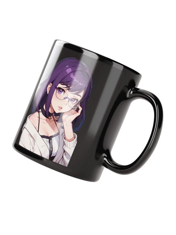 (Purple WAIFU) K Black Mug product image (2)