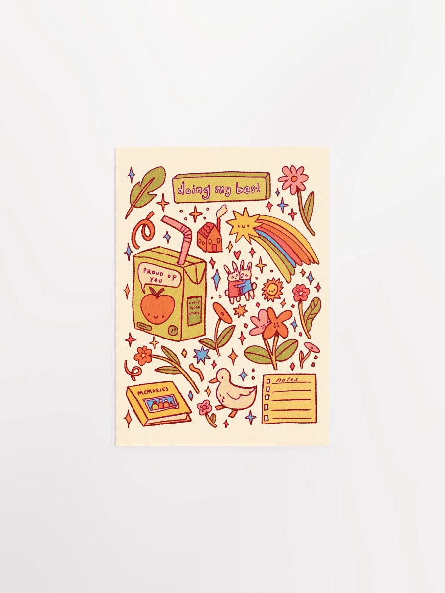 Doing My Best Print product image (2)