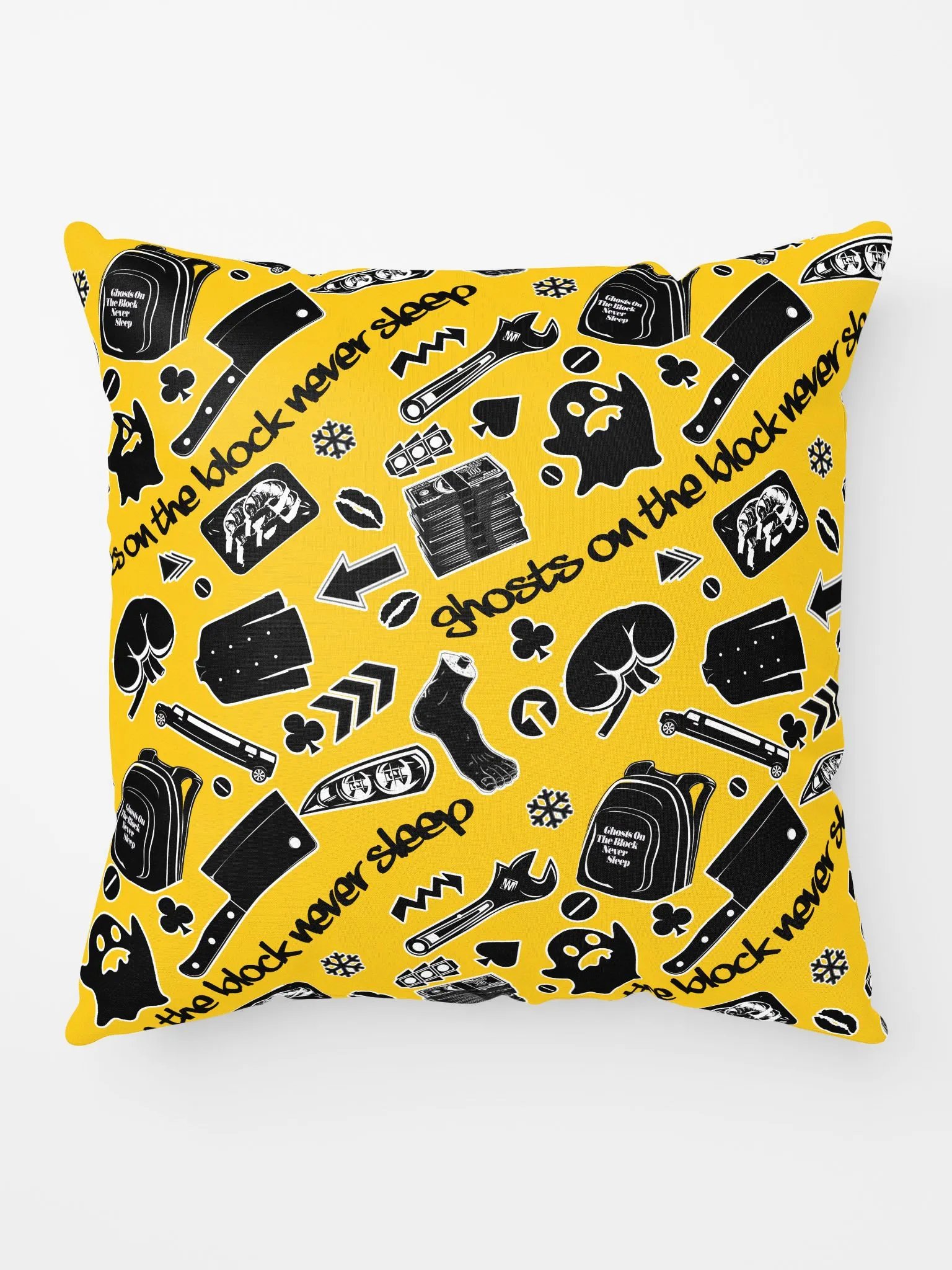 A8M - Ghosts On The Block Never Sleep Shorty Pillow (Magnificent March)) product image (5)