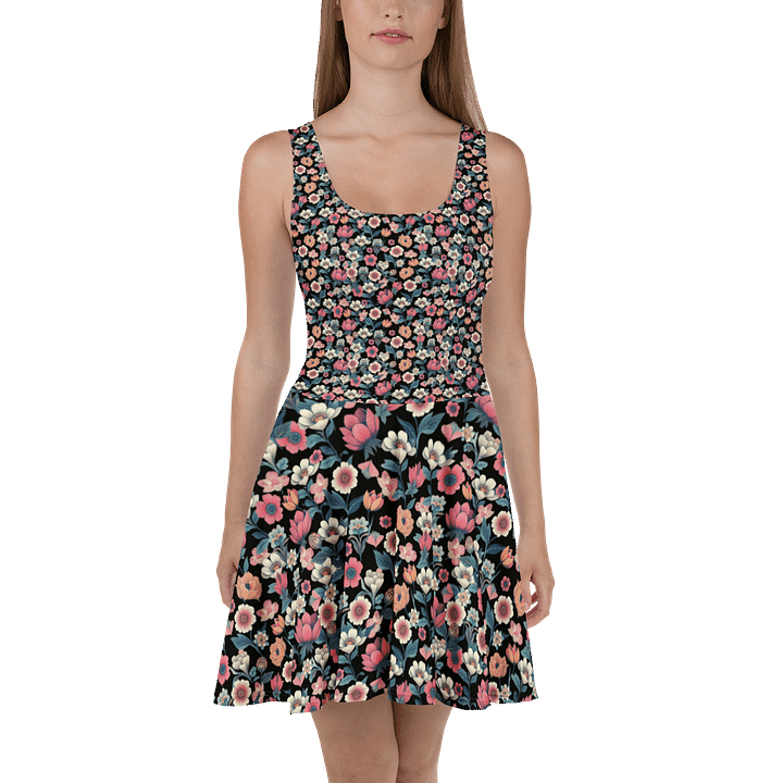 Spring Flower Skater Dress product image (2)