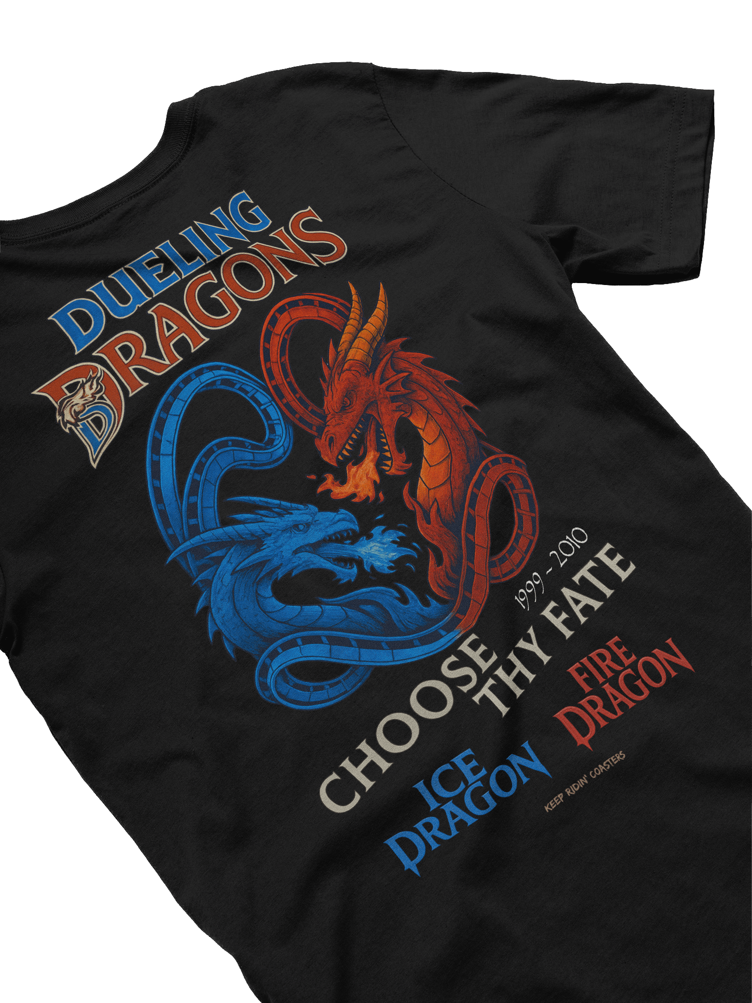 Dueling Dragons Unisex T-Shirt product image (4)