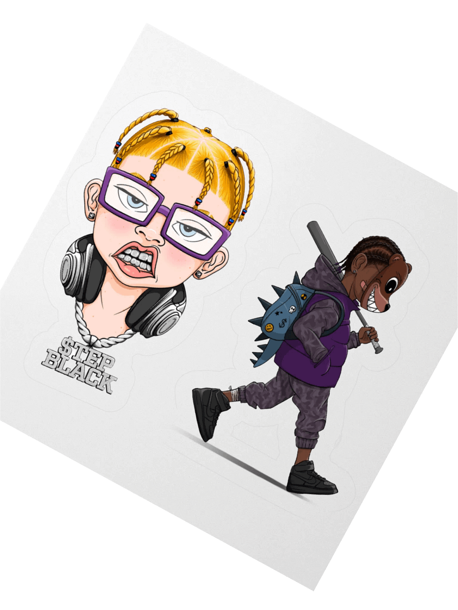 KNEE HIGH KILLERS STICKERS product image (5)
