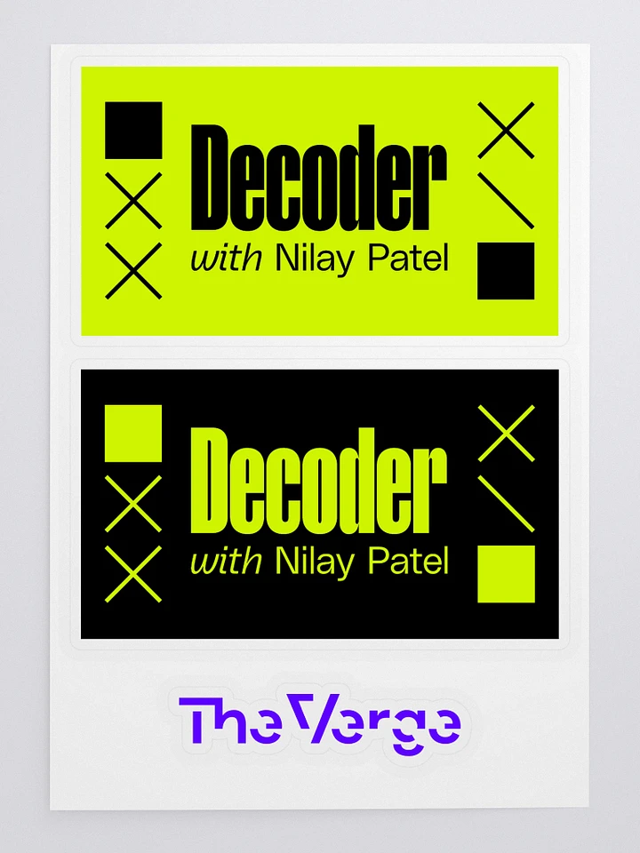 Neon Decoder Stickers product image (1)