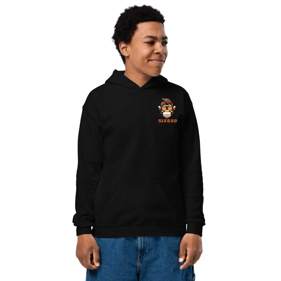 SIX GOD Monkey Face Sunglasses Hoodie product image (1)