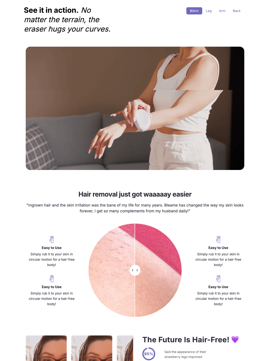 Bleame - PageFly Template (Home page + Product page) product image (5)