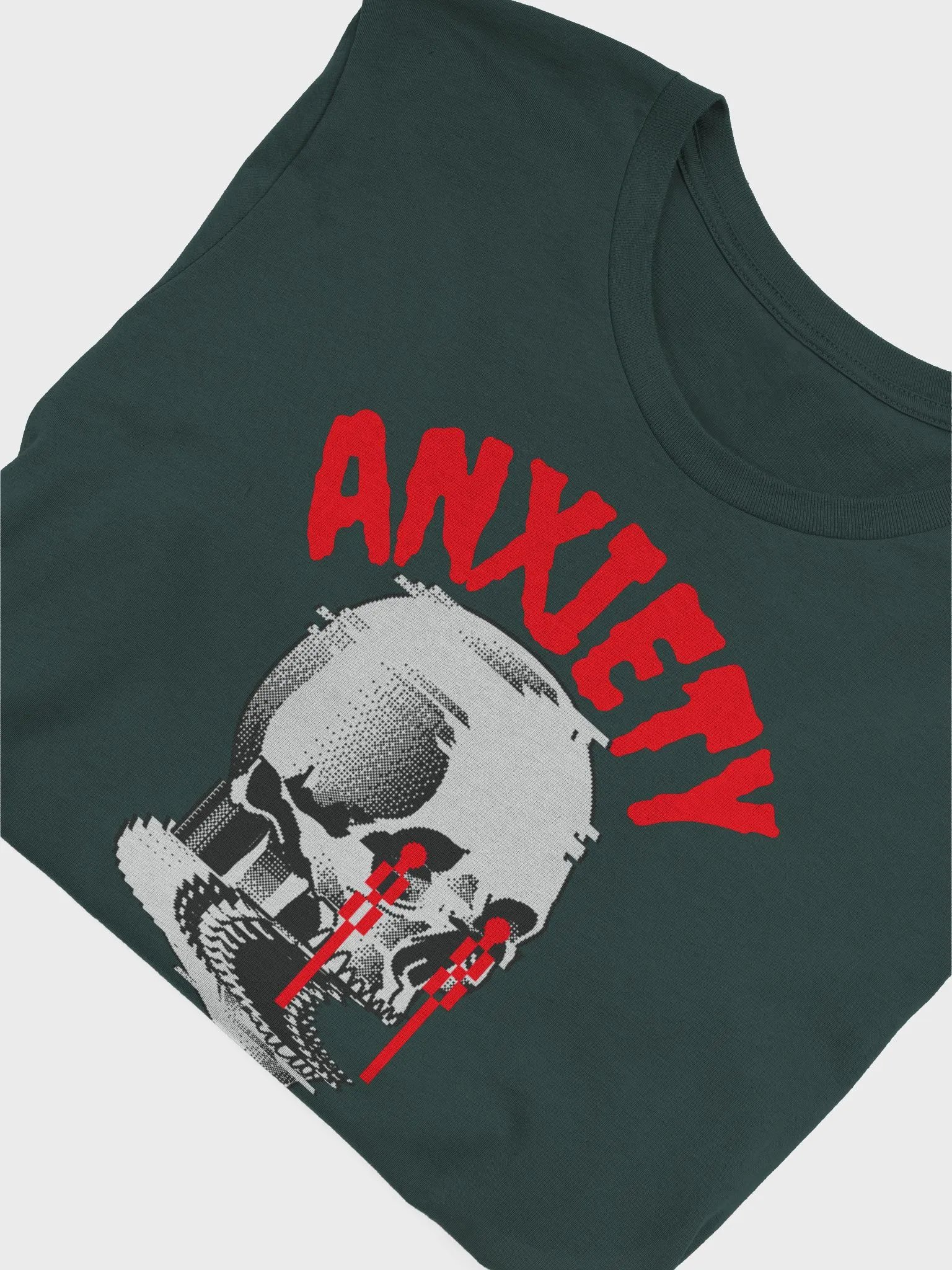 Anxiety supersoft unisex t-shirt product image (5)
