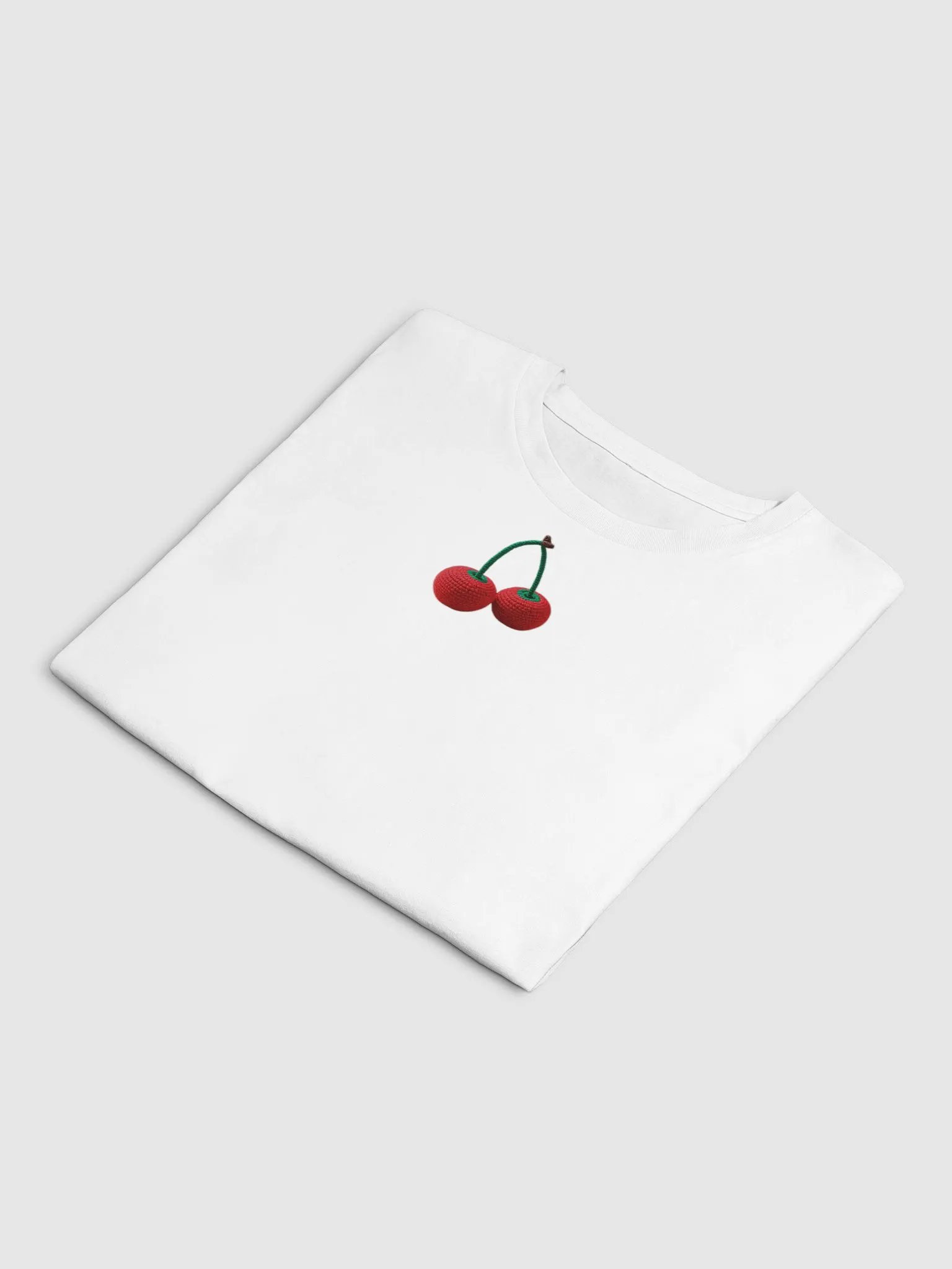 CozyAvocado Women's Premium Cherries Crop Top #5 product image (4)