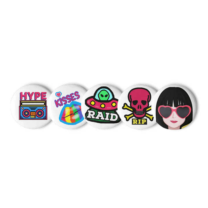 Scaredy's Pin Set #1 product image (1)