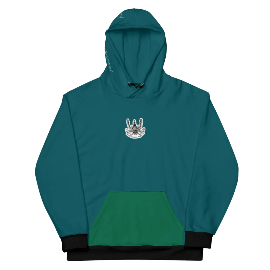 Teal Anchor Hoodie product image (9)
