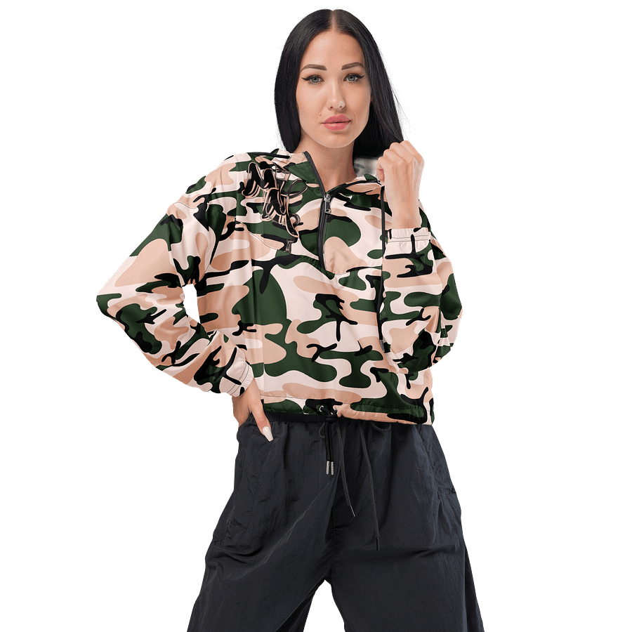 Urban Camo Chic Women's Windbreaker product image (1)