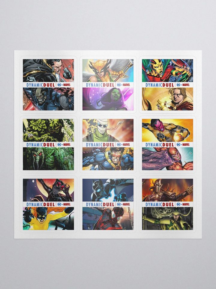 Dynamic Duel Episode Cover Stickers - Series 7 product image (1)