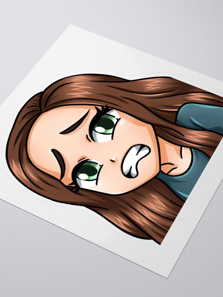 Anna Cringe Emote Sticker product image (3)