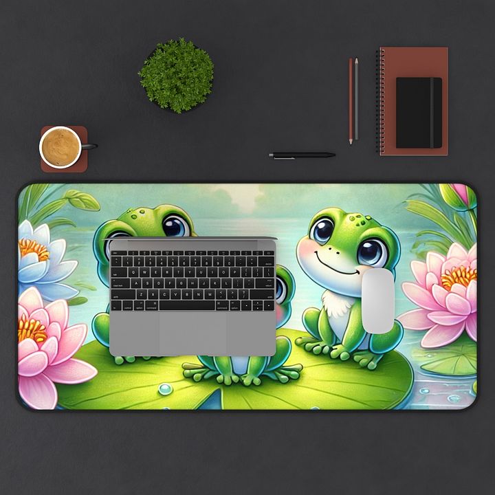 Trio Frog Mouse Pad 16” x 32” product image (2)
