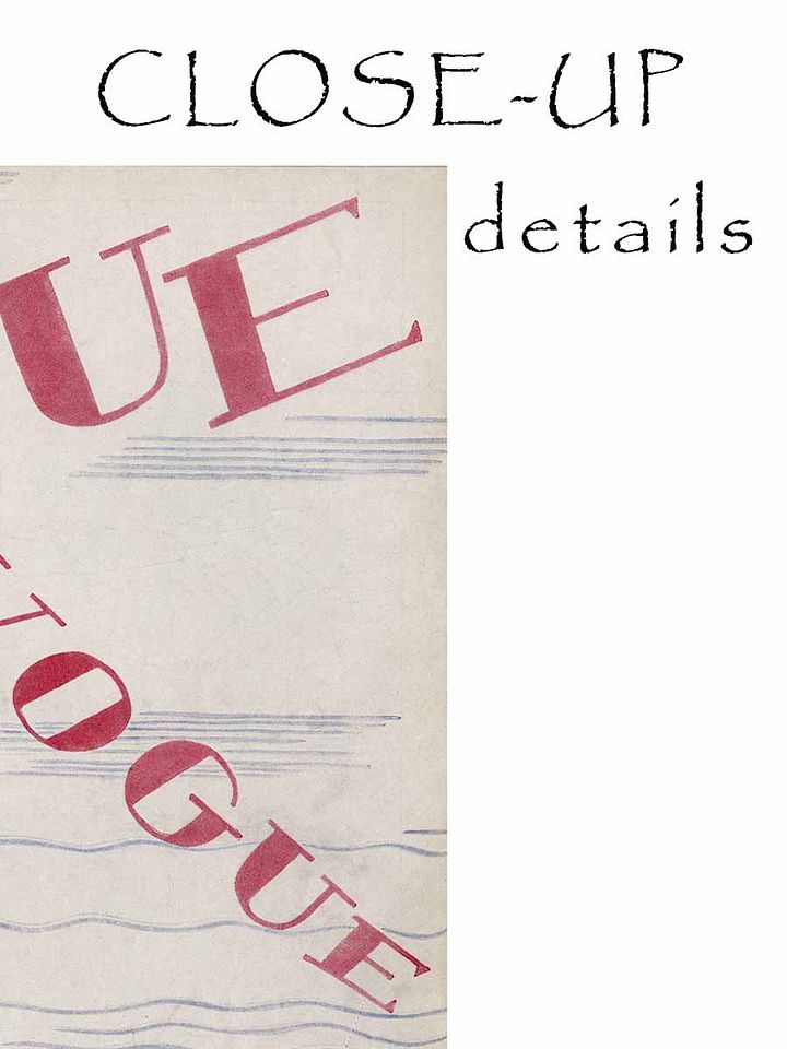 Vintage French Vogue Magazine Cover June, 1924 by Georges Lepape product image (18)