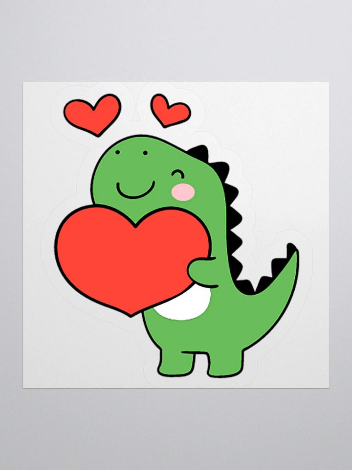TyyRex Love Large Sticker product image (4)