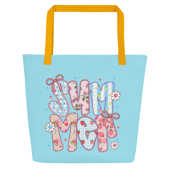 Sweet Summer Patchwork Tote Bag product image (7)