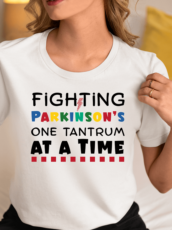 Fighting Parkinson’s One Tantrum at a Time. Bella Canvas T-shirt product image (23)