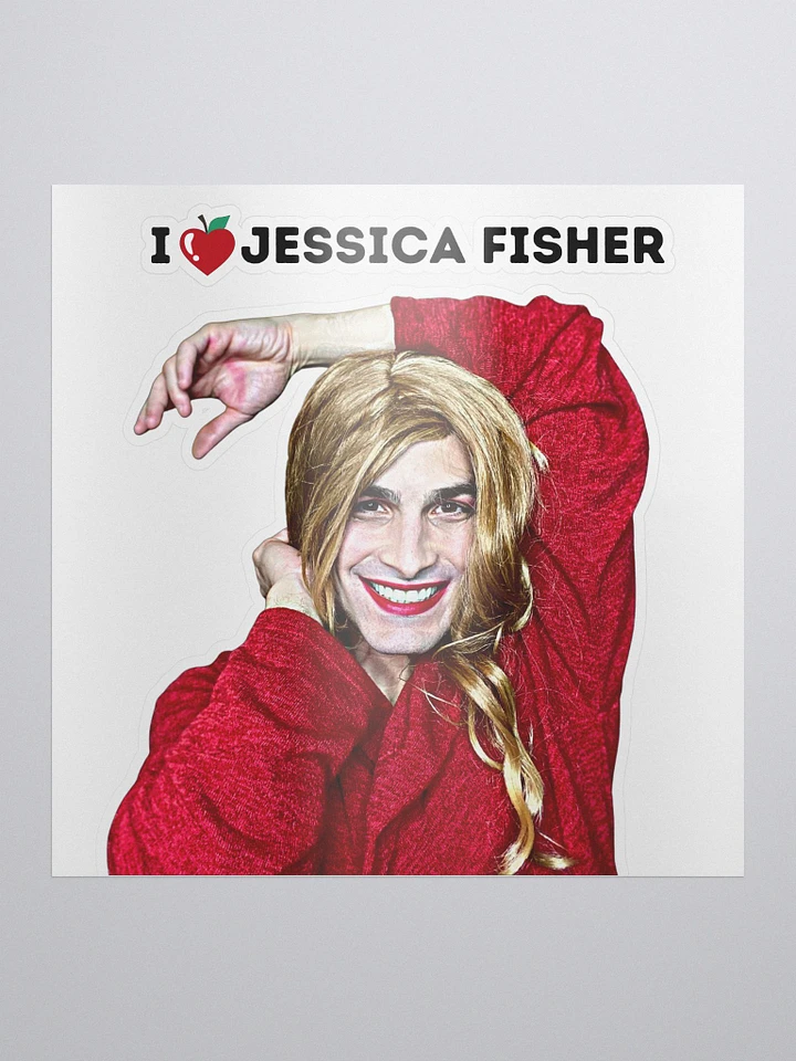 I Heart Jessica Fisher Sticker product image (1)