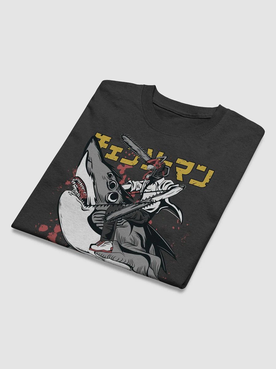 Chainsaw Man Shark Ride T-Shirt – Gildan Heavyweight product image (6)