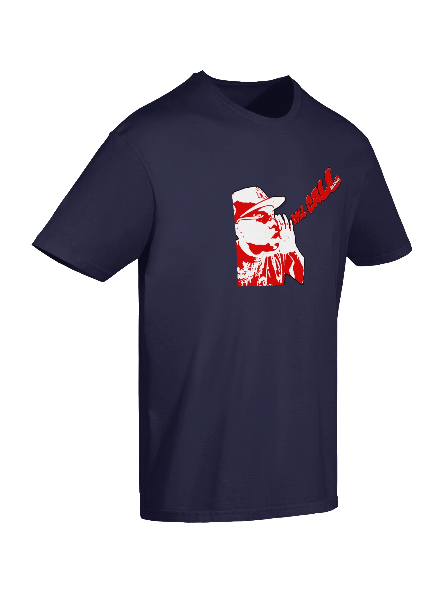 Navy Blue Red & White Logo Roll Call T-Shirt product image (10)