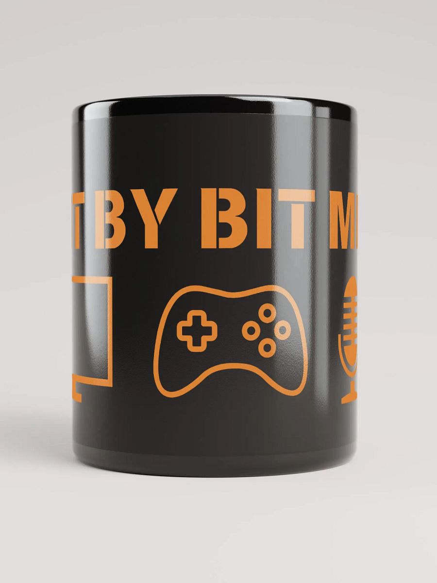 Bit By Bit Media Mug (Black) product image (5)