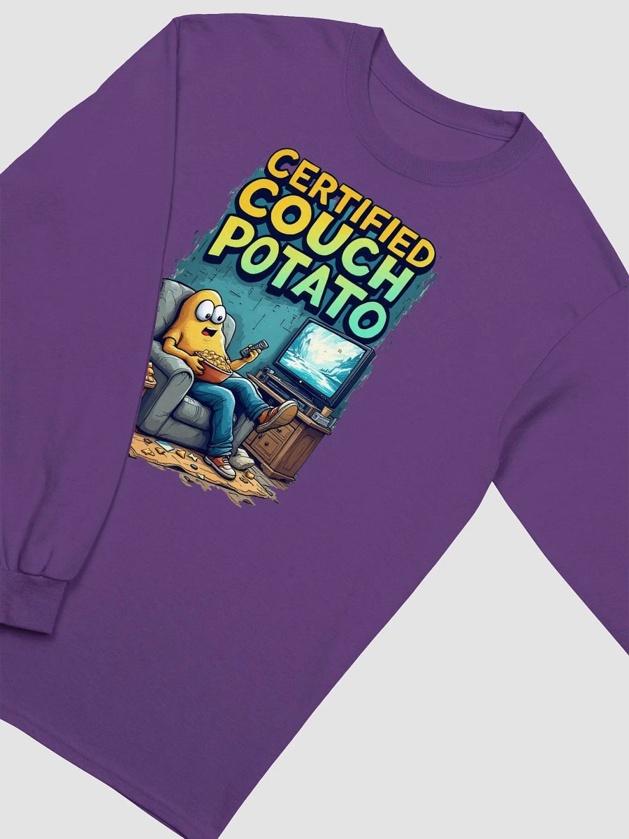 Certified Couch Potato Long Sleeve Tee product image (26)