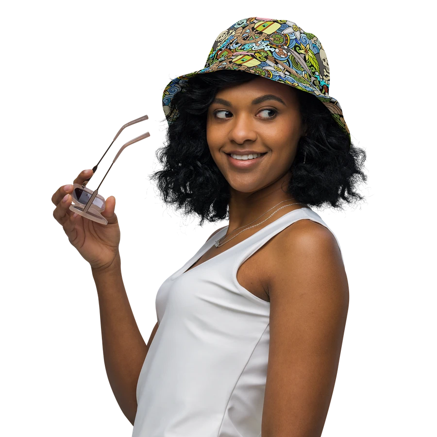 Bahamas Hat : Bahamas Pattern Bucket Hat product image (4)