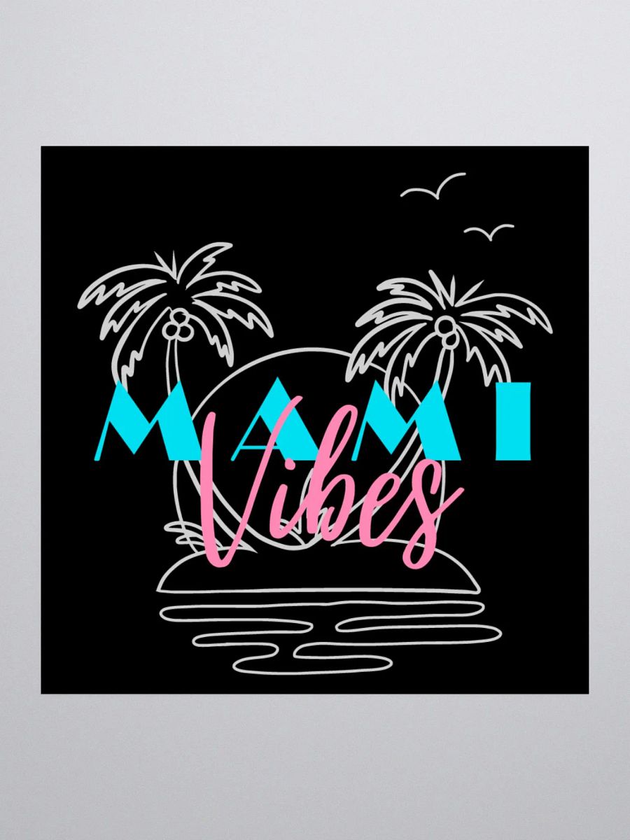 Black Miami Vibes Sticker Pack product image (3)