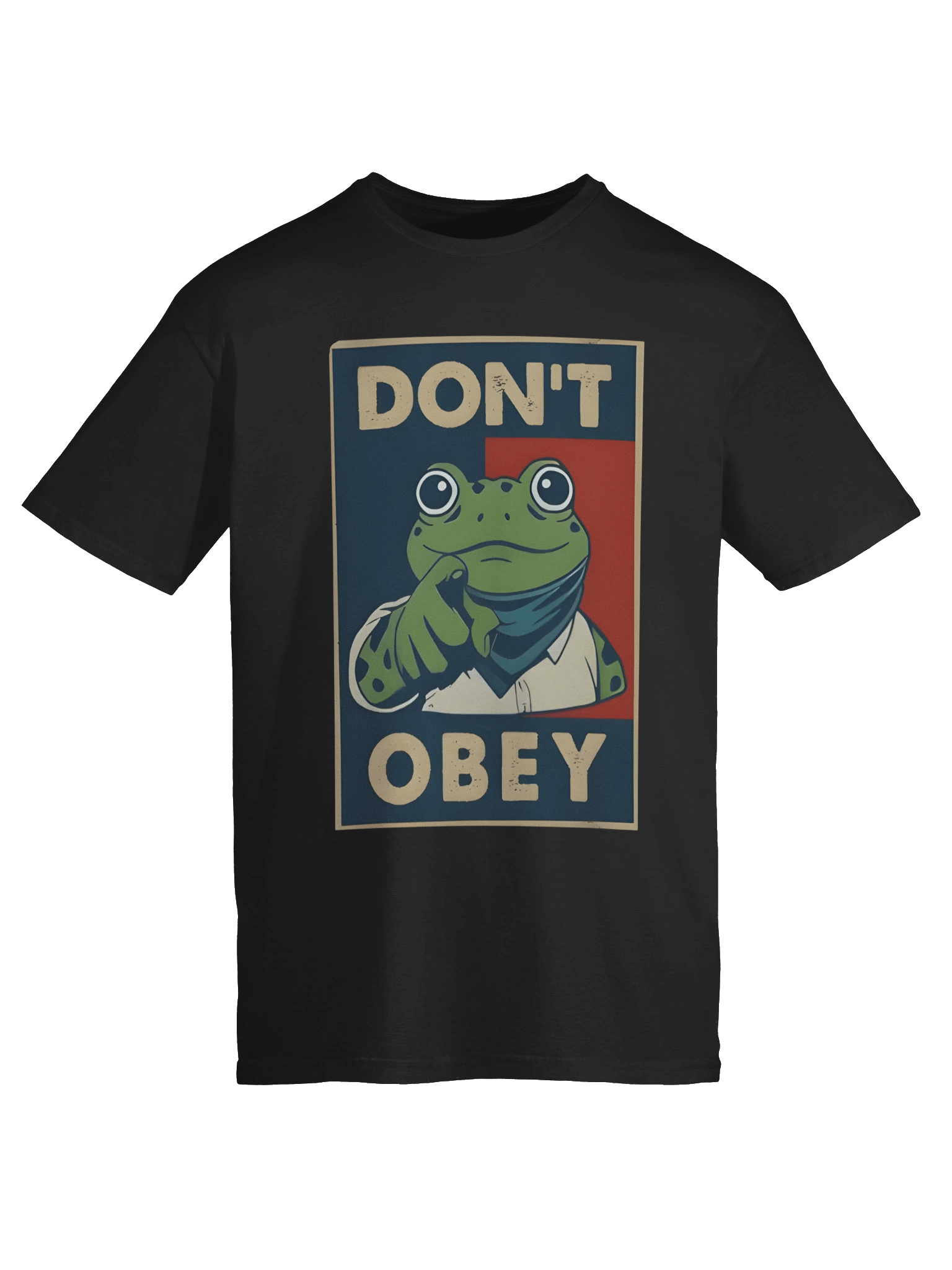 Don’t Obey Frog Shirt product image (6)