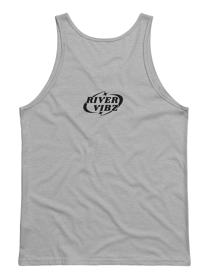 Men's Black Starry River Vibz Logo Tank product image (2)