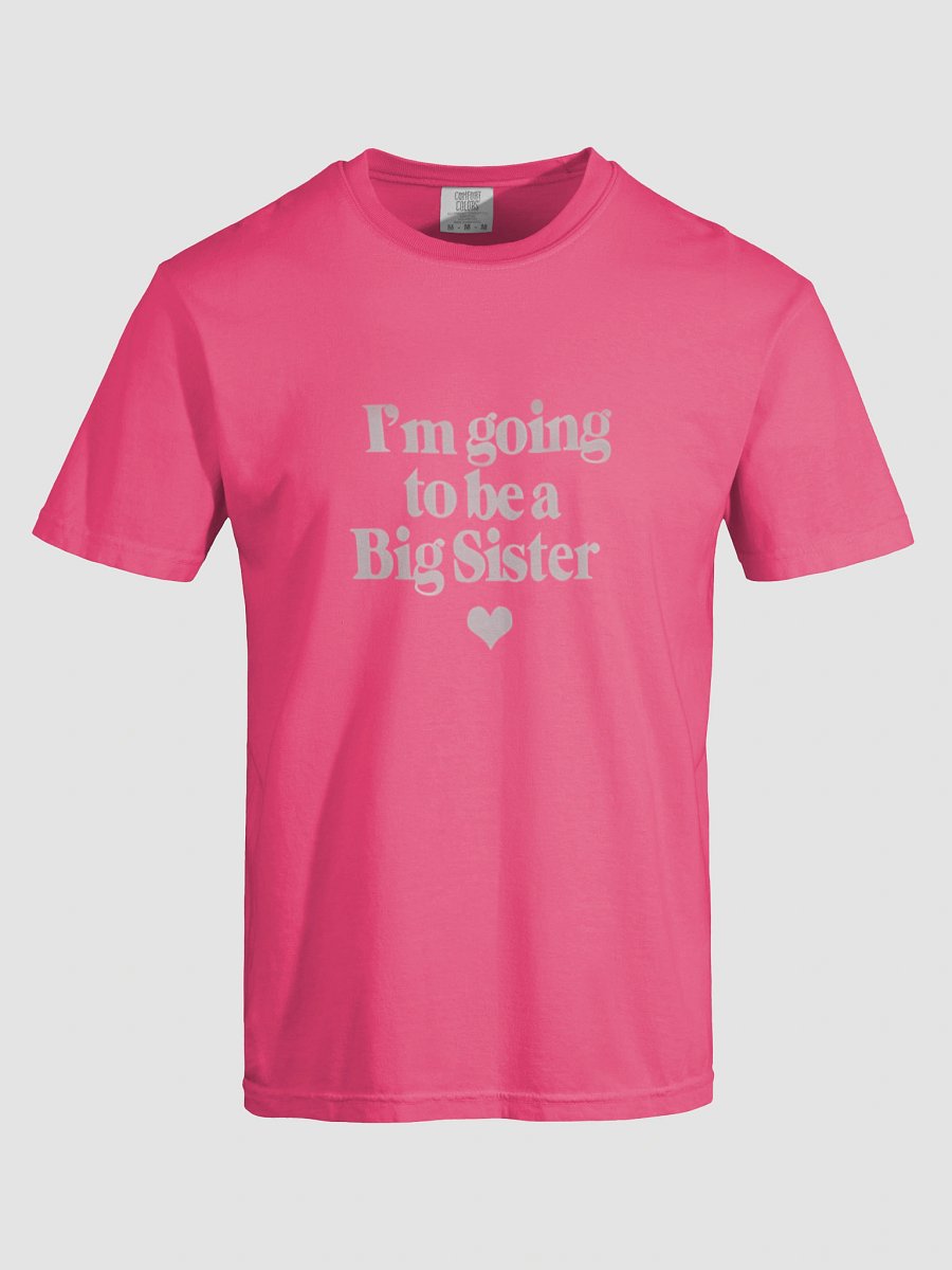 Big Sister Announcement T-shirt product image (13)