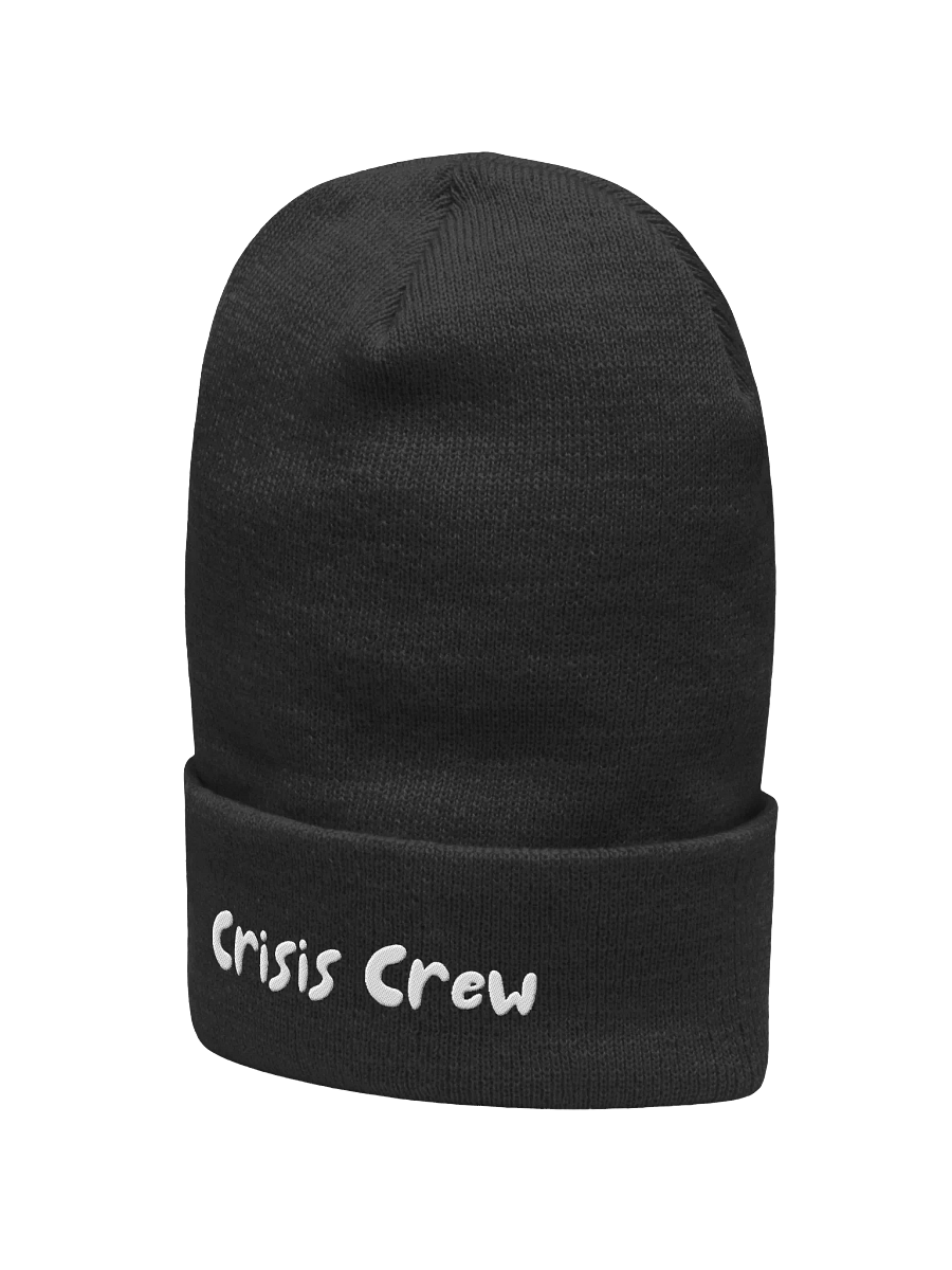 Crisis Crew Embroidered Winter Beanie product image (4)