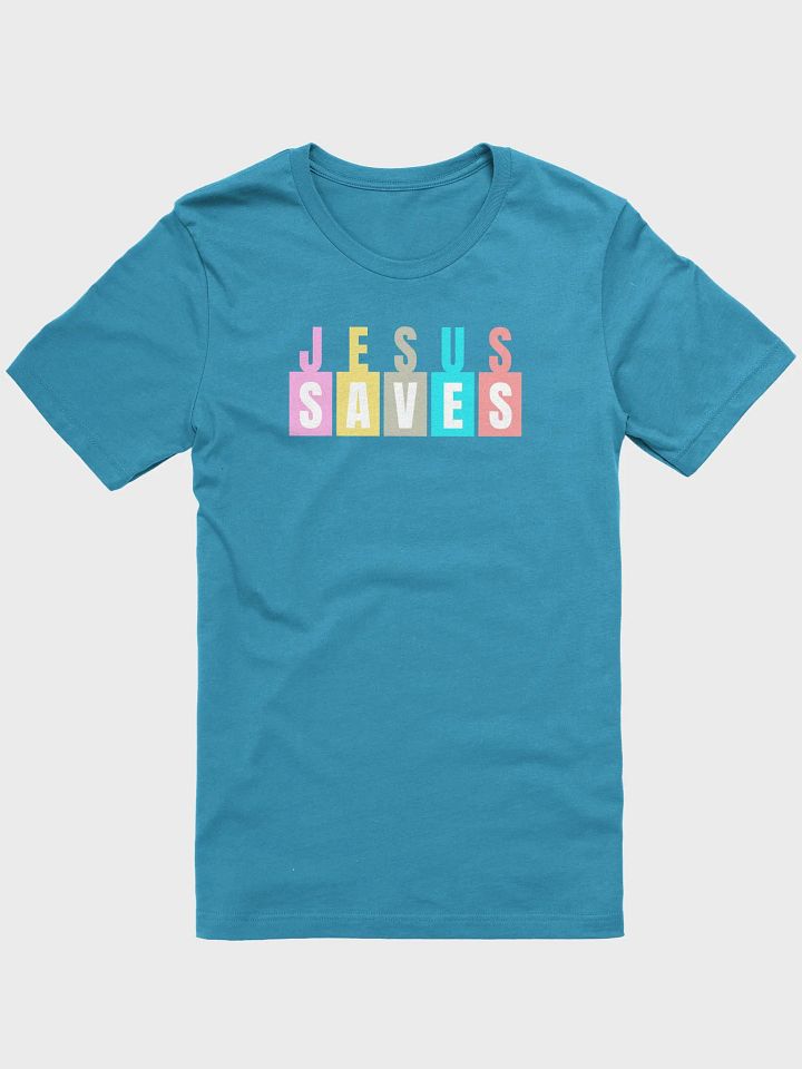 Jesus Saves Tee For Women, Faith Based Shirt product image (1)