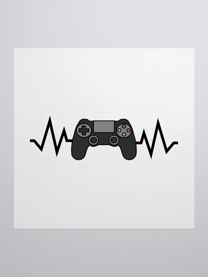 Gamer Pulse PlayStation Sticker product image (1)