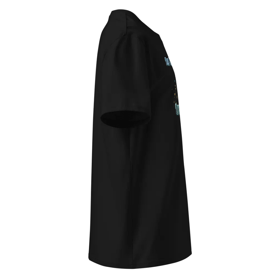 Pisces, 2 Fish 0 Focus Total Pisces , Black Tee product image (3)