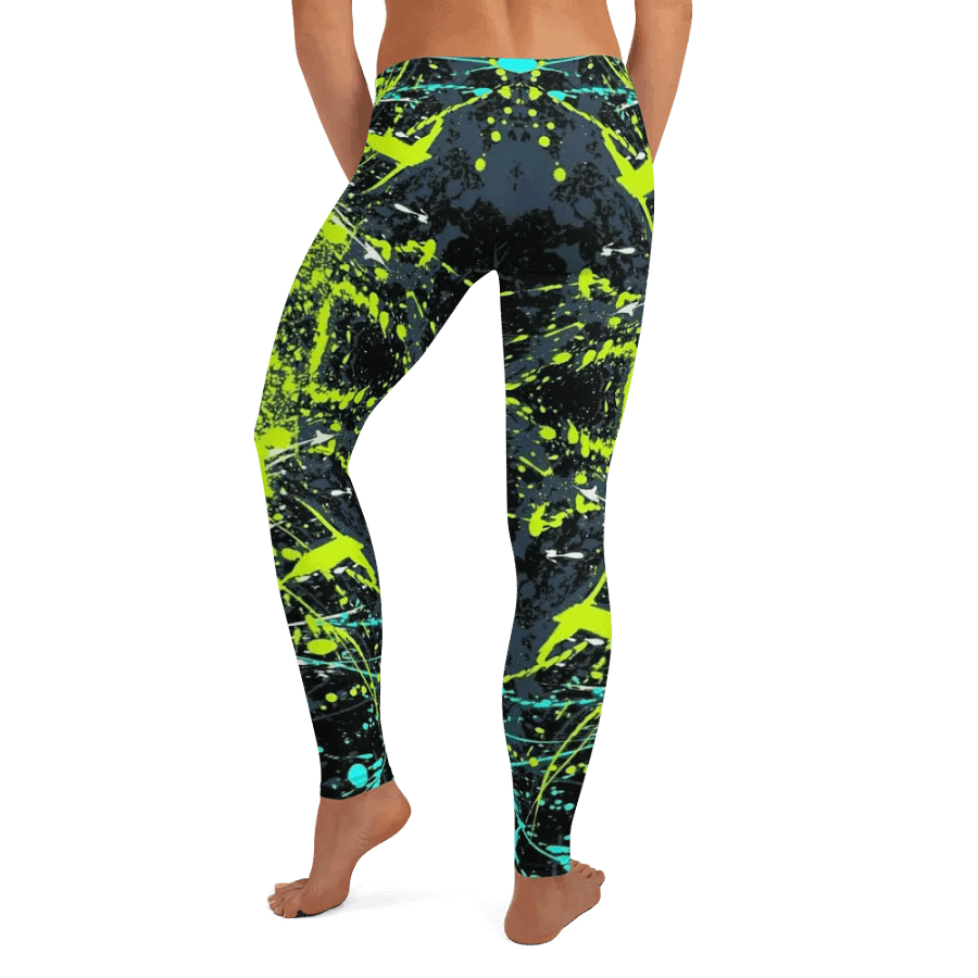 Leggings – Color Splash Print for Vibrant & Bold Style product image (8)