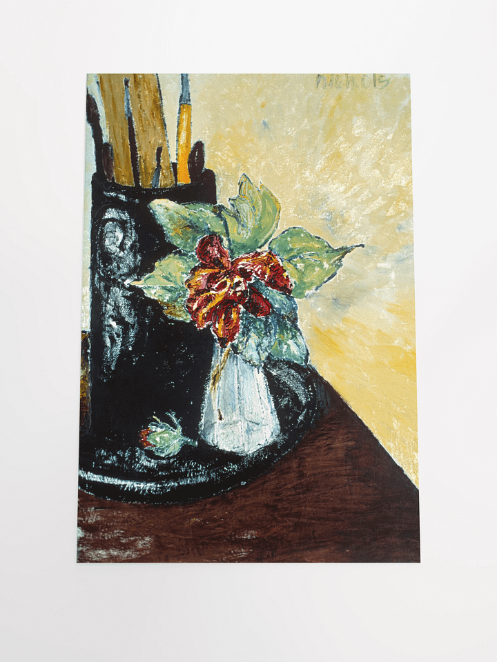 San Diego Still Life with Flowers (1983) print product image (2)
