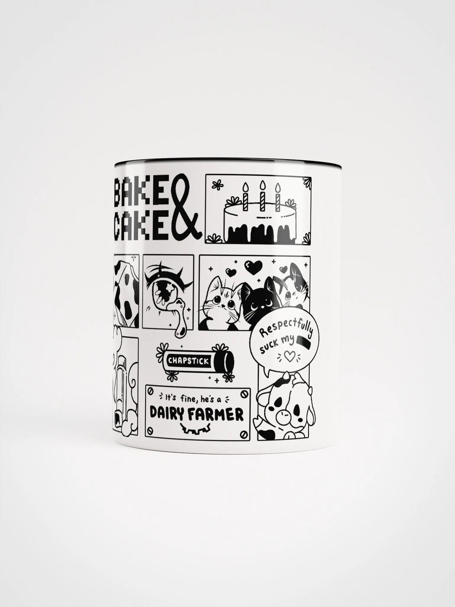 Wow! That’s a really dope black mug! product image (5)