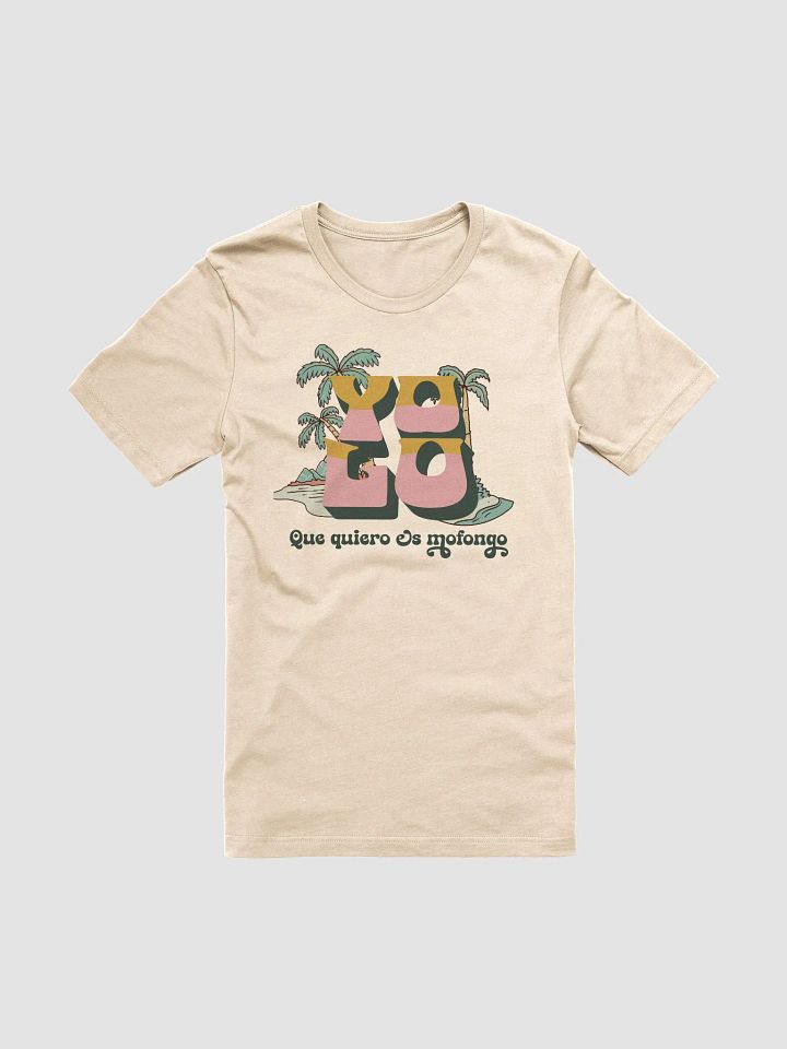 YOLO Que Quiero Es Mofongo Camiseta Unisex product image (2)