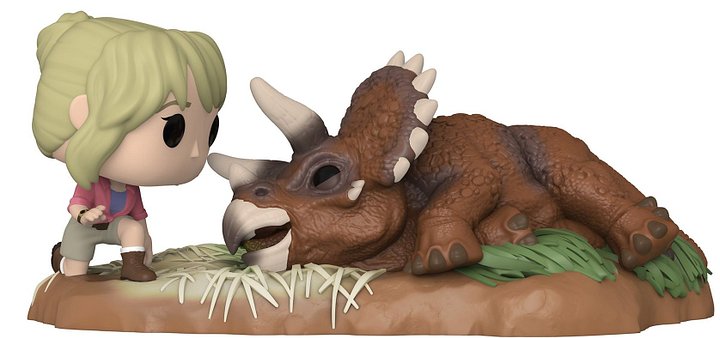 Funko POP! Moment - Jurassic Park - Dr. Sattler with Triceratops (Special Edition) product image (1)