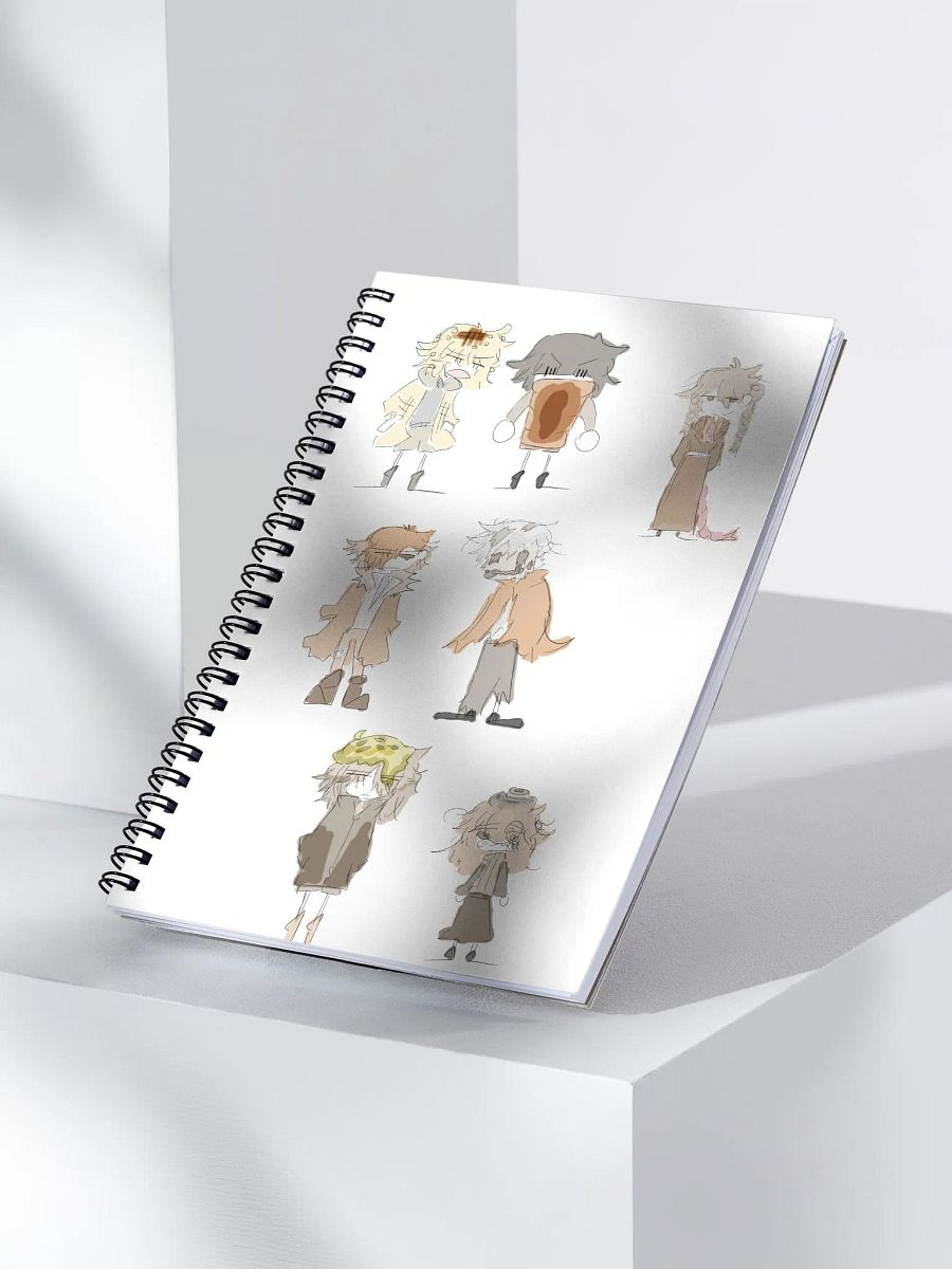 365!! daily character dictionary note book bread product image (3)