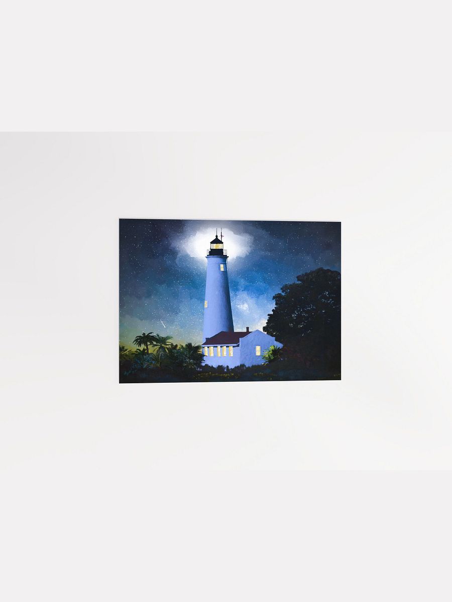 Historic St Marks Lighthouse – Florida Matte Poster product image (2)