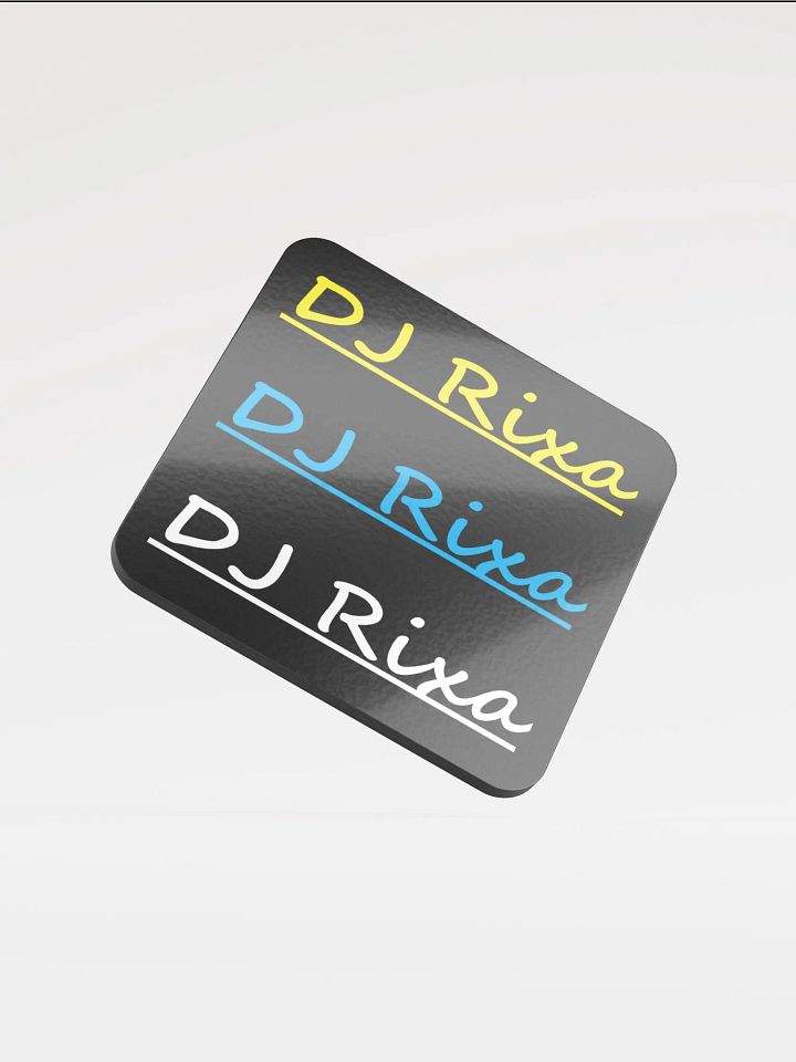 DJ Rixa Logo Beermat product image (1)