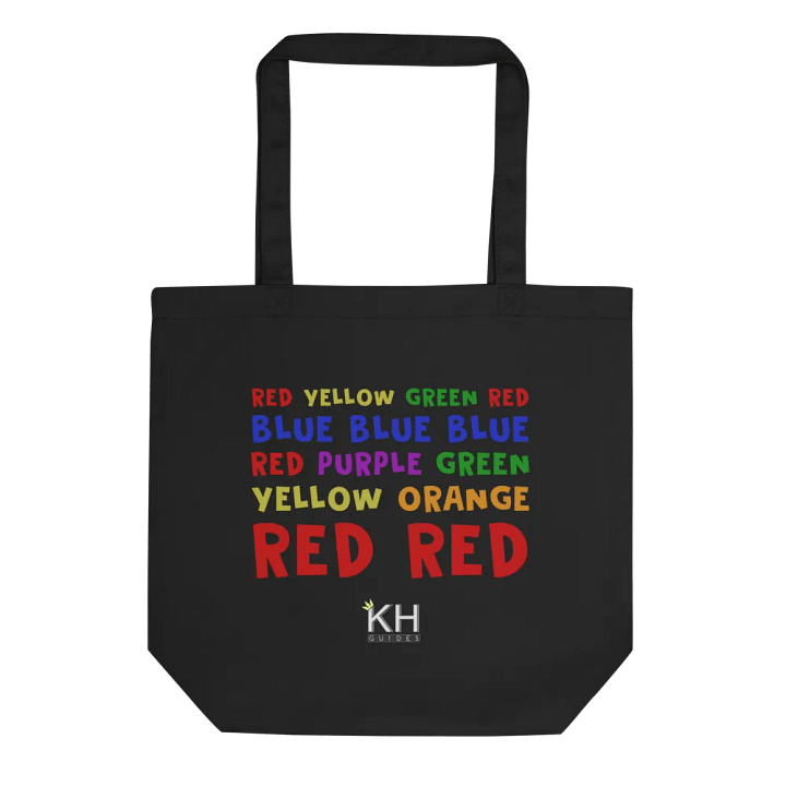 Color Song Small Tote with Lyrics product image (2)