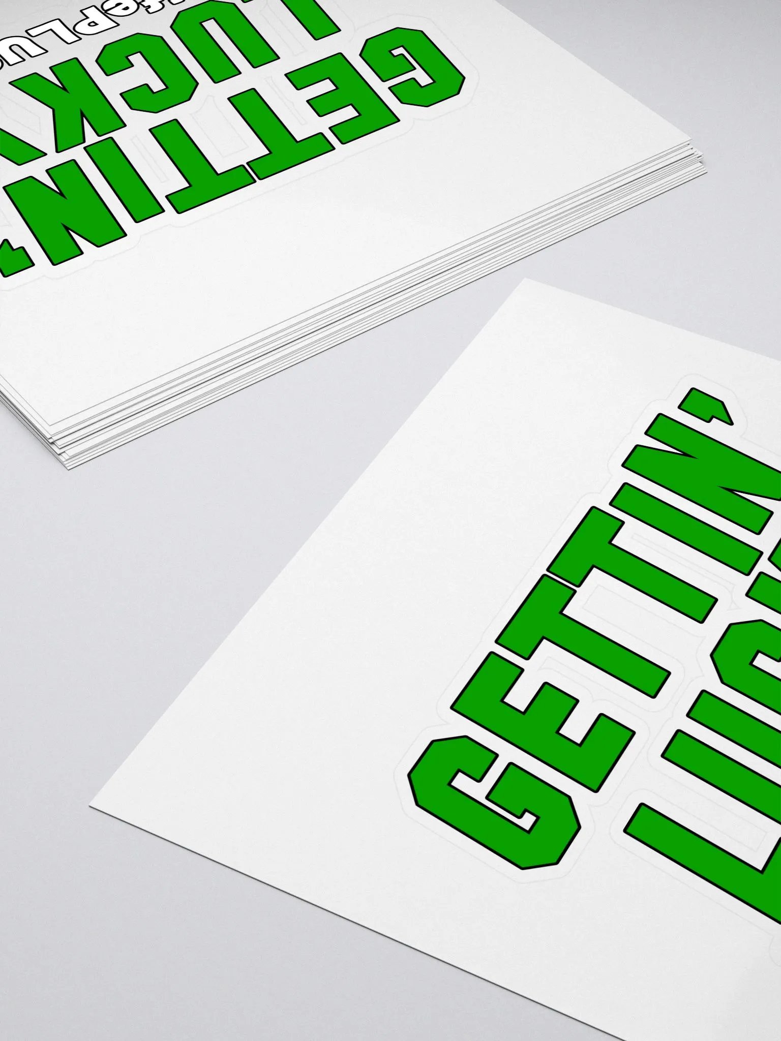 Gettin' Lucky STICKER product image (4)