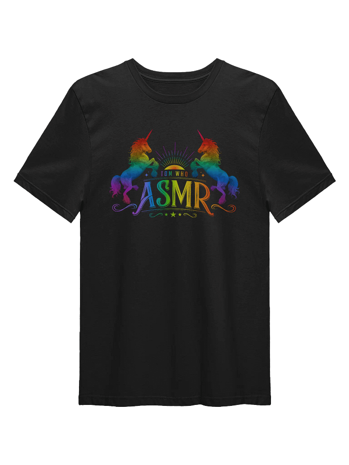 ASMR Unicorns Rainbow / Fitted Tee product image (1)