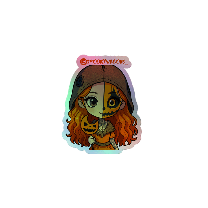 Spookytober Sam Sticker(Holo) product image (1)