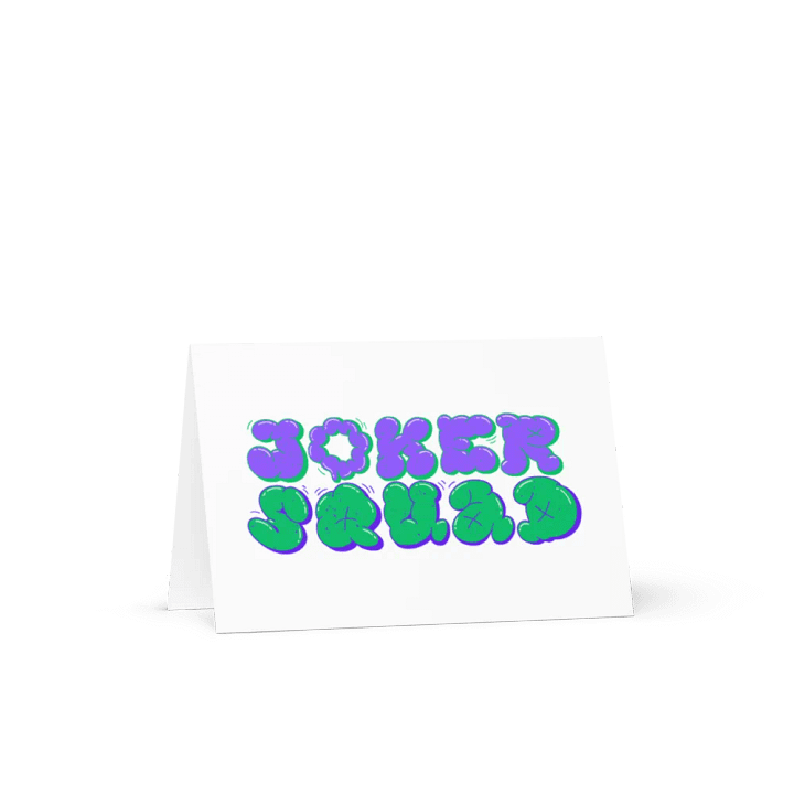 JokerSquad | Greeting Card product image (1)
